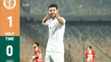 تأخر مفاجئ.. البنك الأهلي يتقدم بهدف نظيف في أولى دقائق الدوري المصري